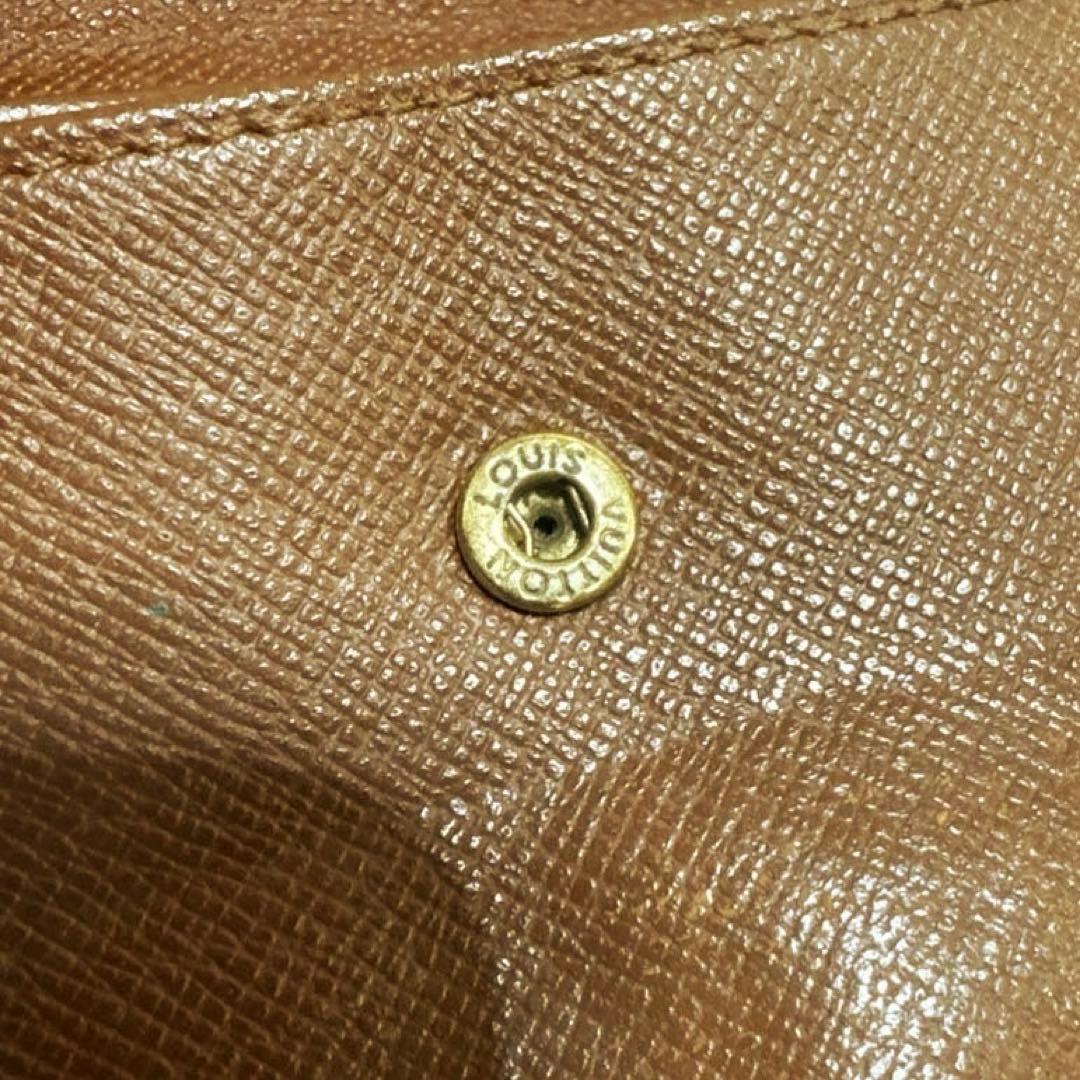 ⑦☆在庫SALE/良品☆モノグラム♪マルコ☆2つ折り財布★ポケット有