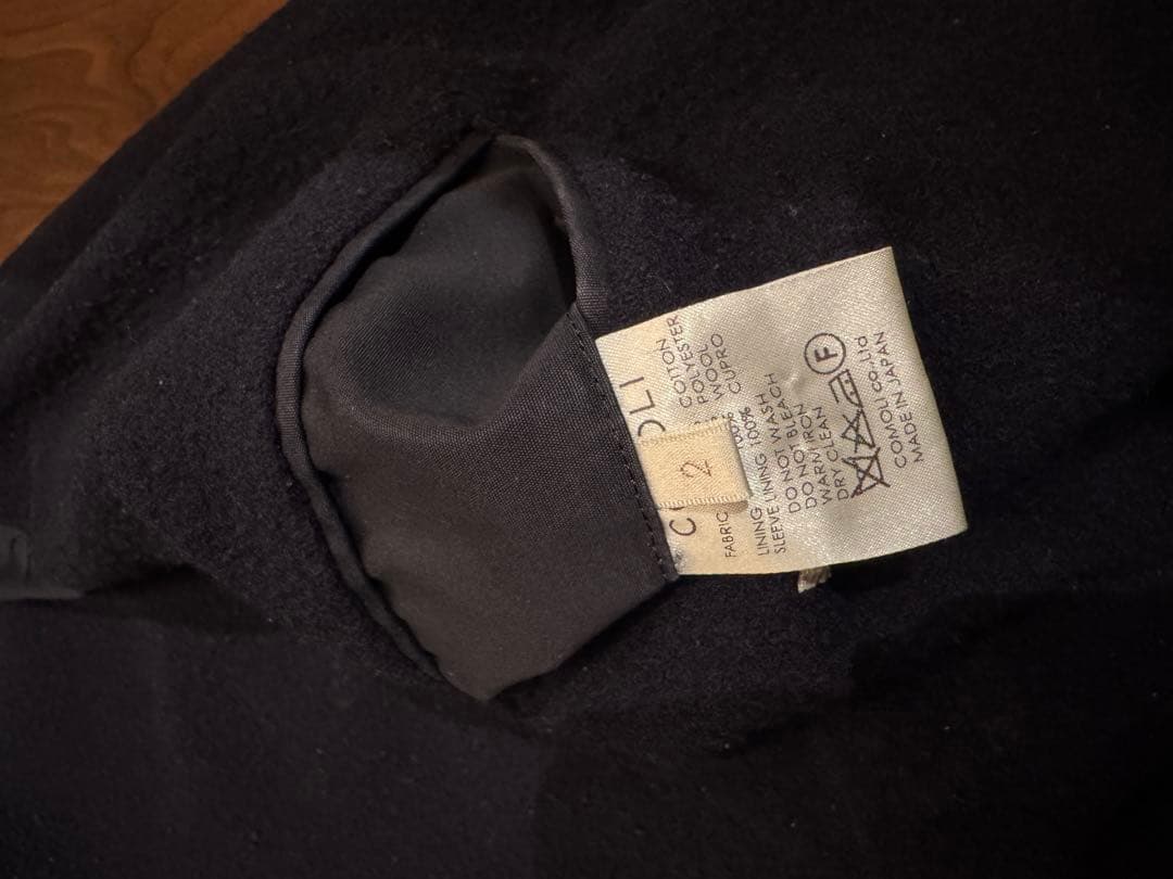 COMOLI 16AWタイロッケンコート J03-04005