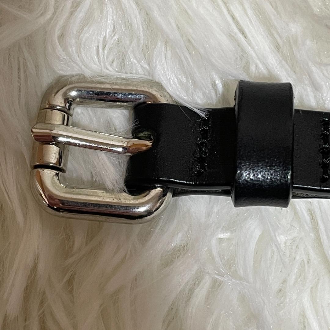 @*様 MM6 Maison Margiela　ダブルバックル レザー ベルト