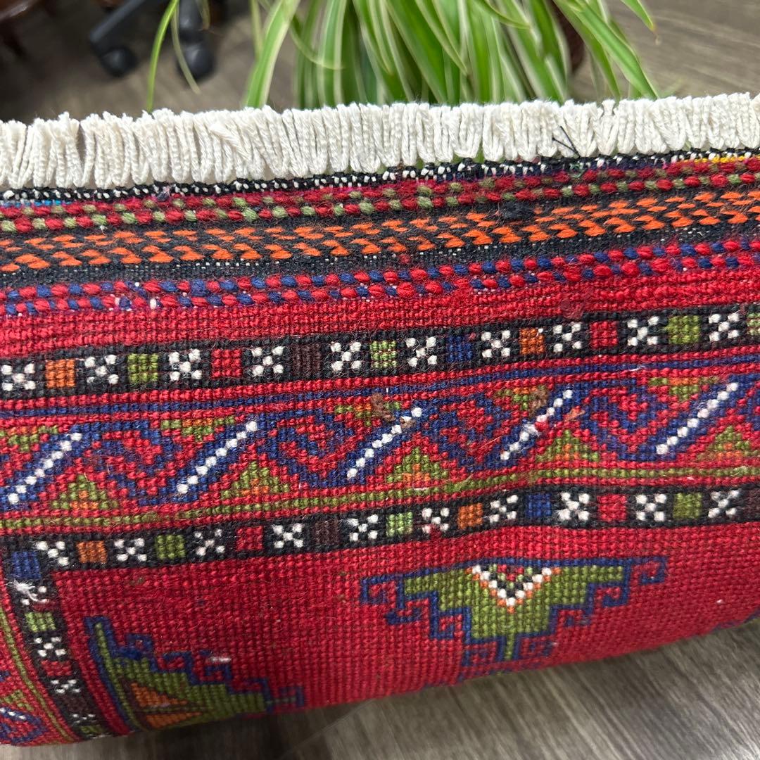 82x50cmヴィンテージ トライバル ラグトルクメン手織り絨毯