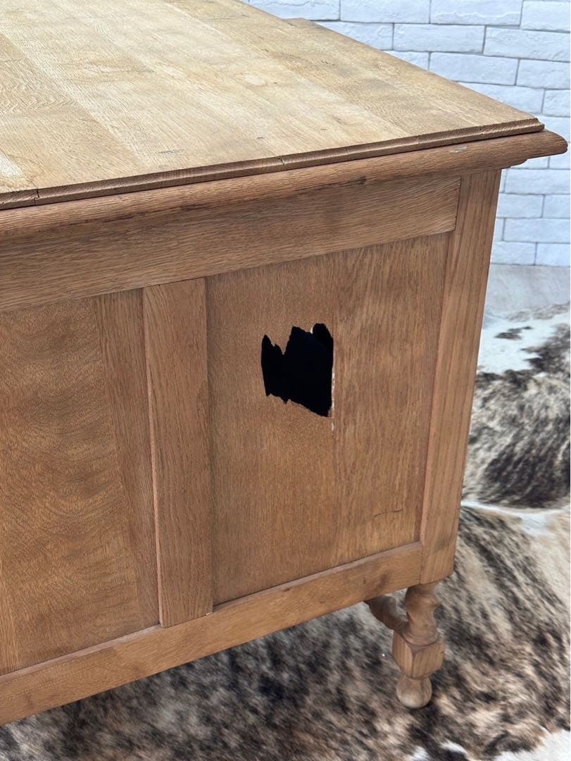 【チャーリー 】1960年　ベルギー　ビンテージ デスク 机 作業台