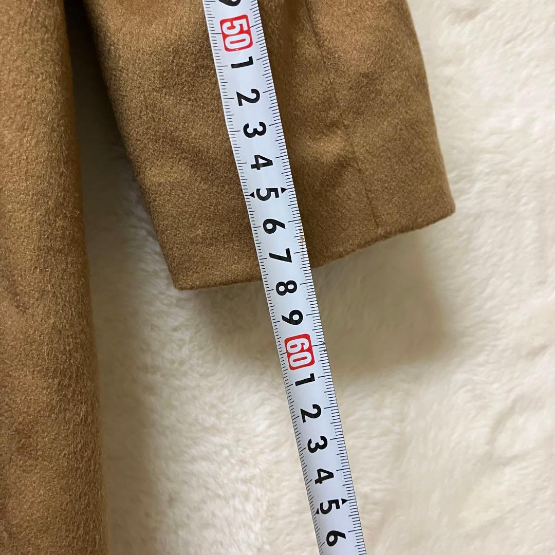 【最高級】BALMAIN ロングコート　カシミヤ・シルク100% サイズM