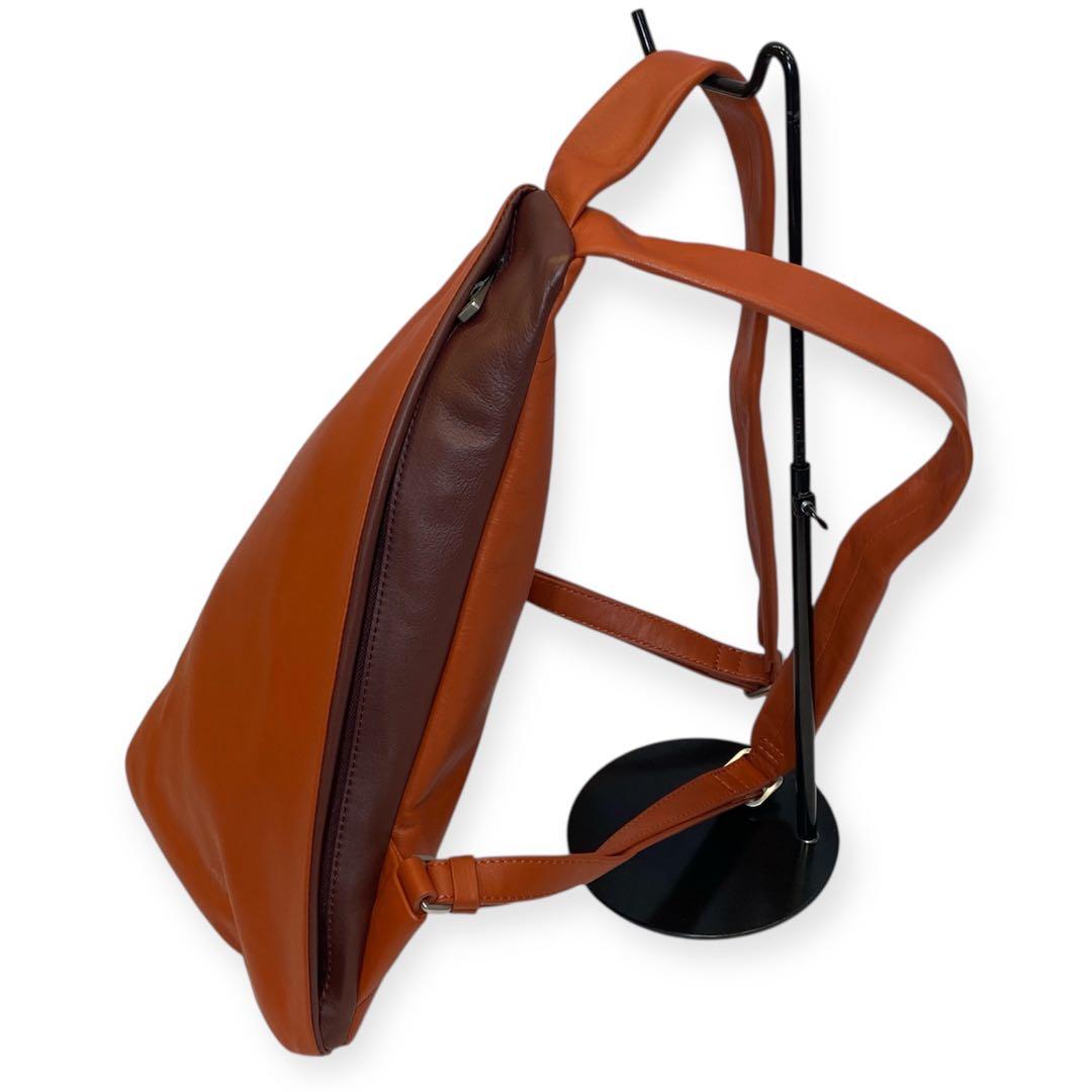 【未使用 70%OFF‼︎】CAMPER カンペール オレンジ レッド系 リュック