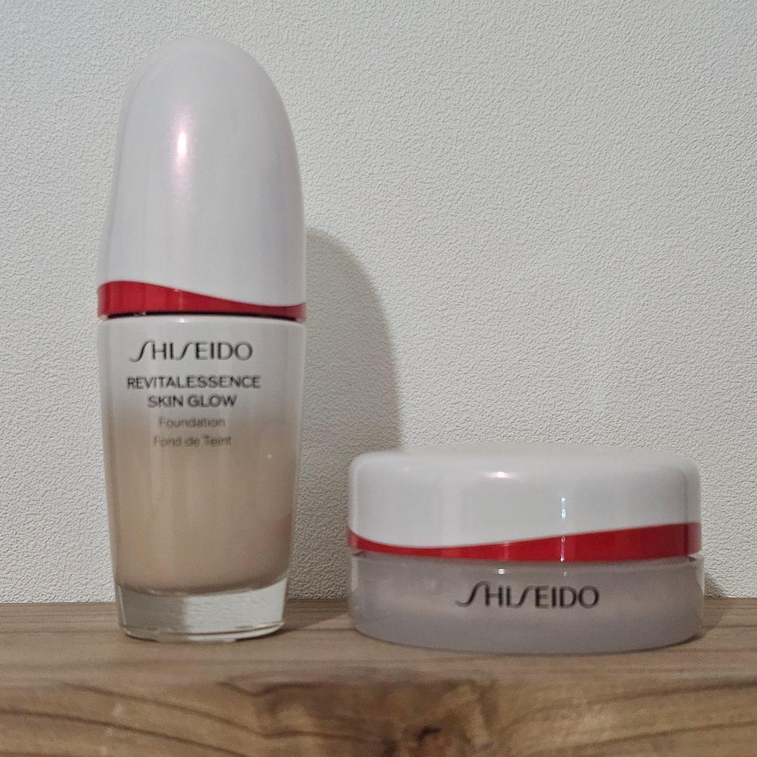 SHISEIDO SKIN GLOW 160とパウダー01のセット