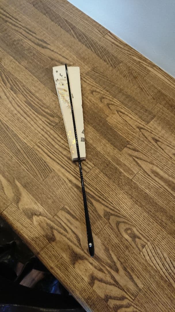 掛け扇  花紅  表千家而妙斎宗匠の手書き