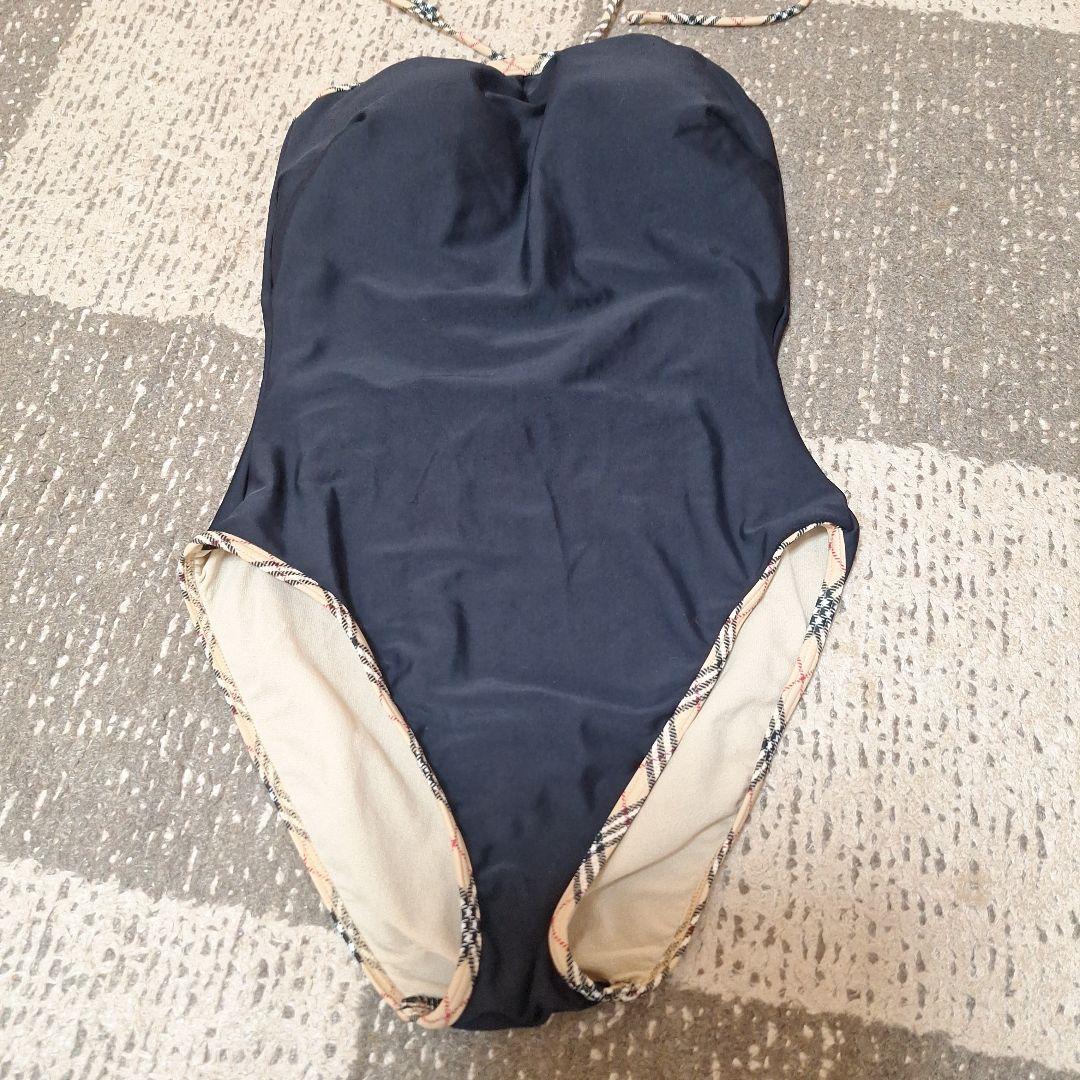 BURBERRY　ブラック ワンピース水着 　M