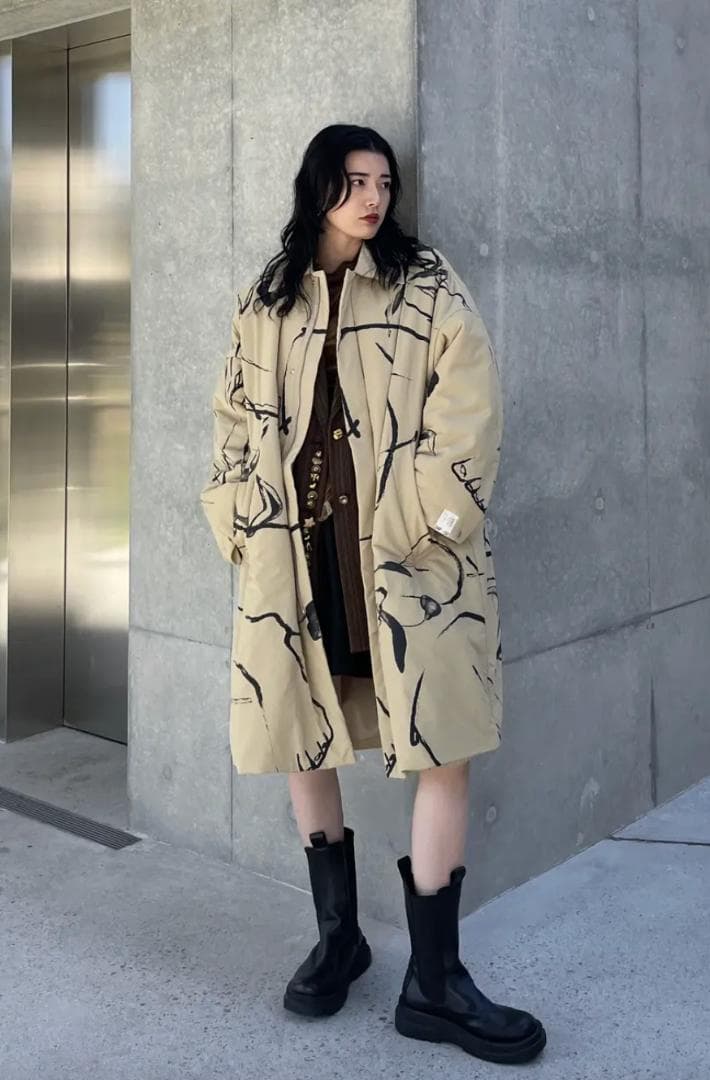 ジャケット・アウター N.HOOLYWOOD for Ameri LOUISE PAINT COAT