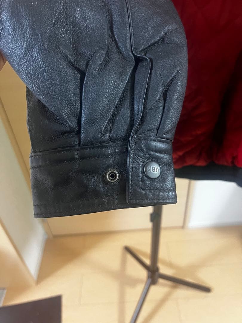 CHICAGO BULLS シカゴブルズ　レザージャケット 革ジャン