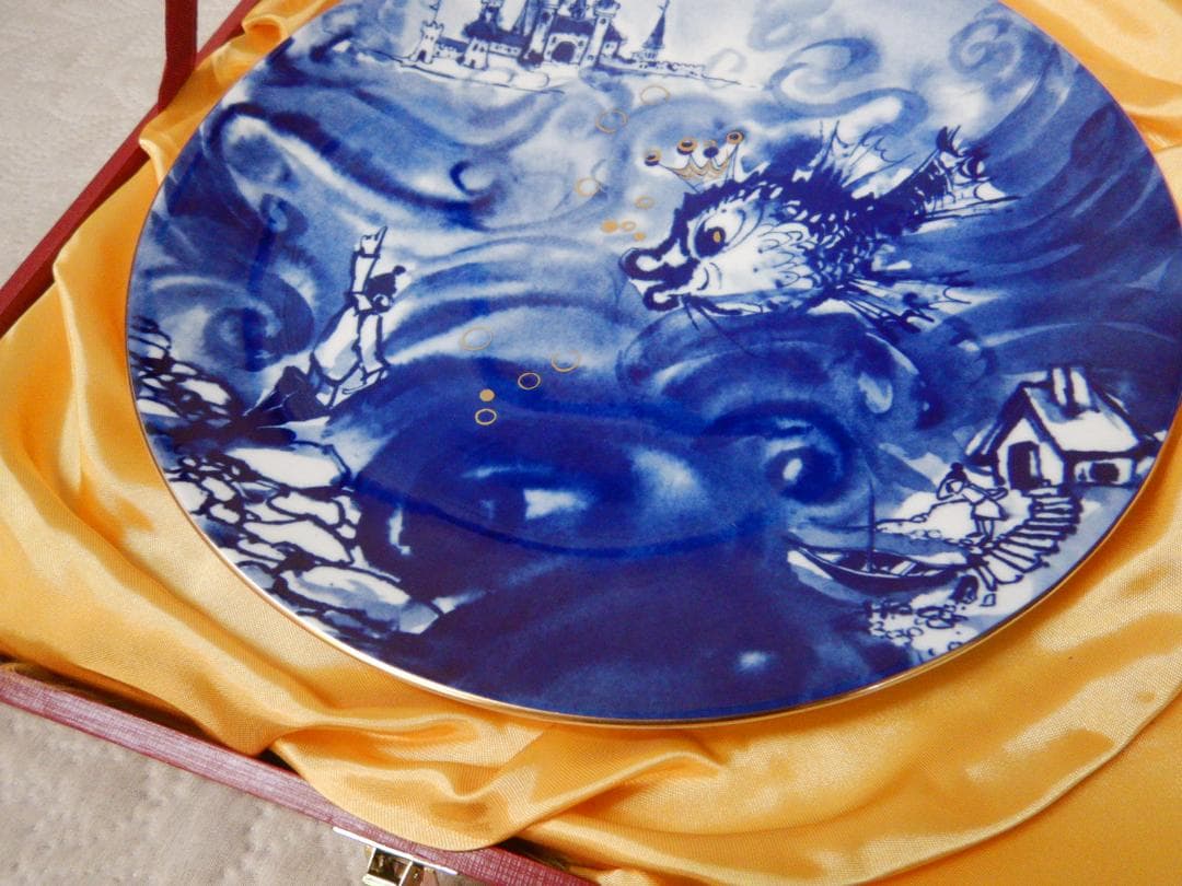 マイセン　Meissen 1990年　 イヤープレート 　 陶器 飾り皿