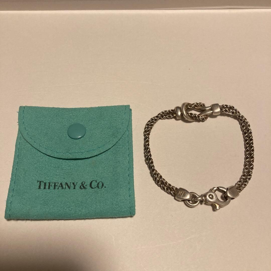 ティファニー ダブルロープ センターノットブレスレット Tiffany ⭐️廃盤⭐️
