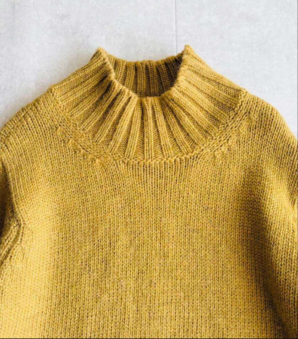 ✨大人可愛い✨MHL ニット マスタード Ⅱ