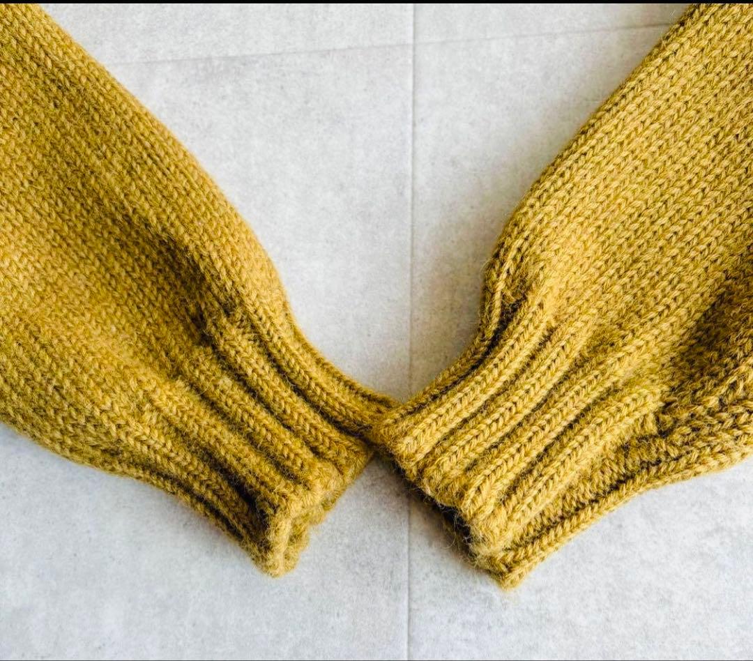 ✨大人可愛い✨MHL ニット マスタード Ⅱ
