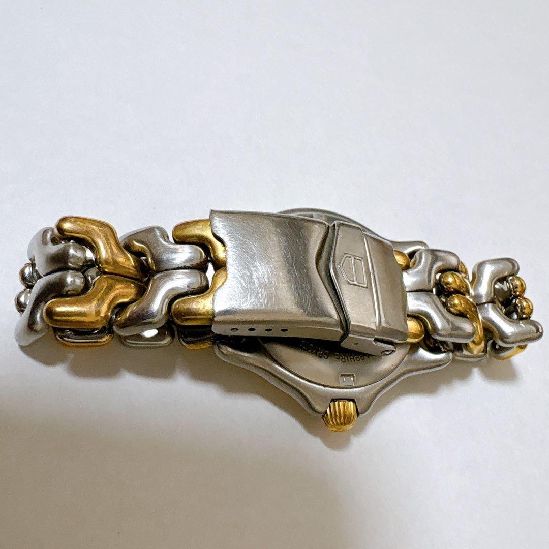 動作未確認 タグホイヤー WG1120-K0アナログクォーツ腕時計 ダークグレー