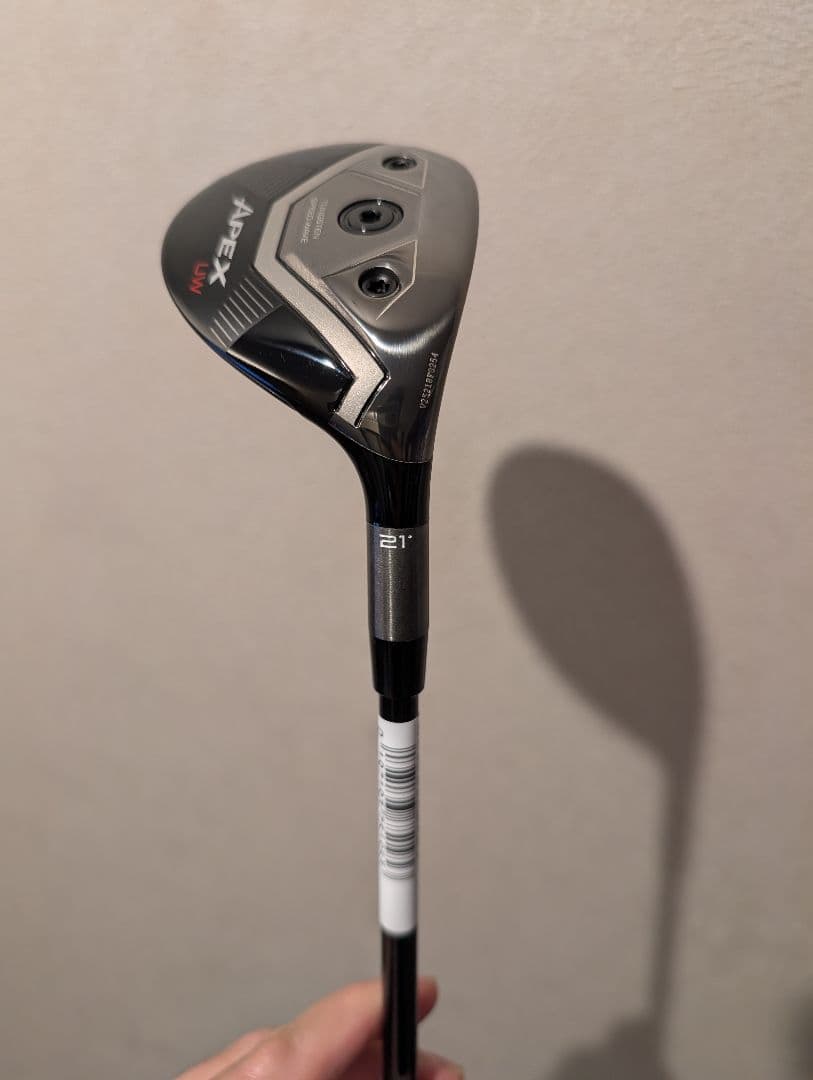 【新品同様】APEX UW テンセイシルバー70S 21゜