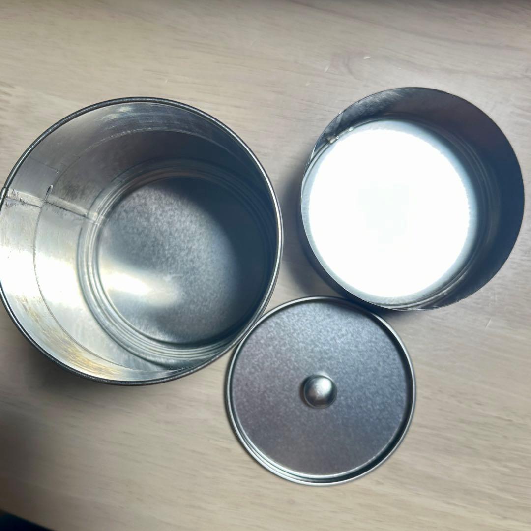 【新品&美品】MOHEIM Tin Canister 3個セット おまけ茶匙付き