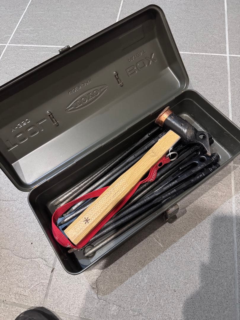 ソリッドステーク30 (17本) & ペグハンマー Pro.C