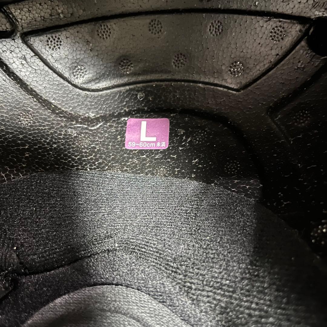 美品！OGK kabuto エアロブレード6 Lサイズ　2023年12月9日製造