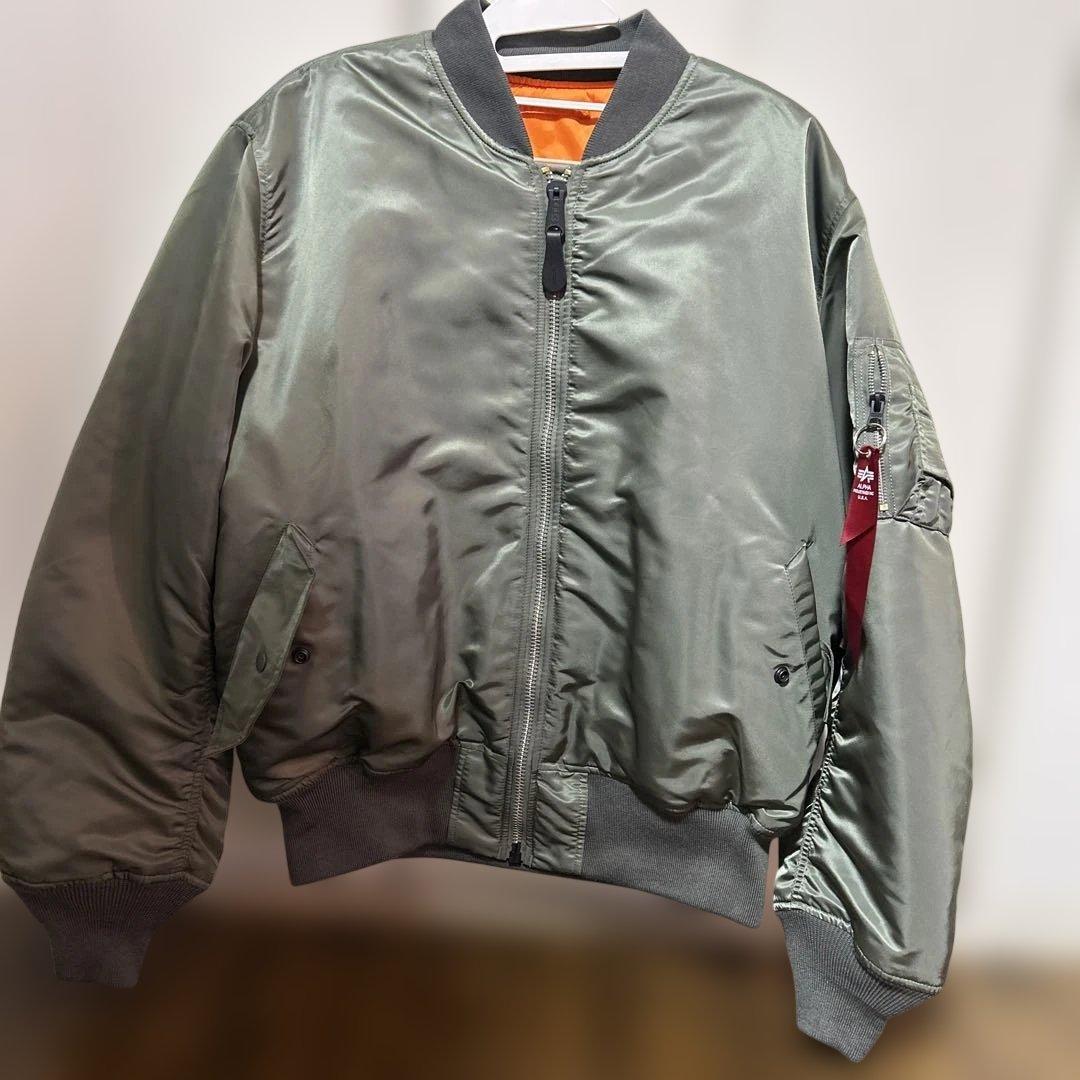 ALPHA MA-1 フライトジャケット 美品 サイズXL(値下げしました)