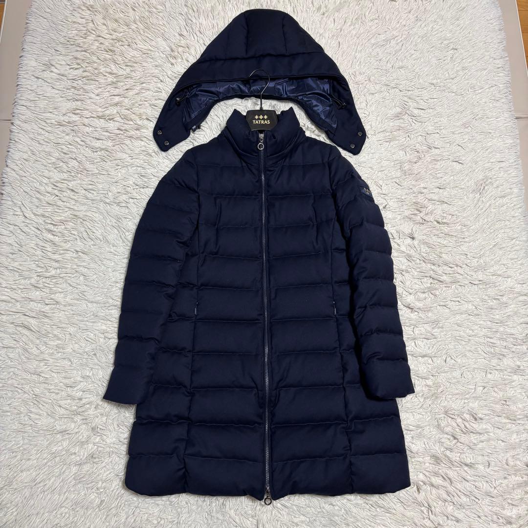 TATRAS ZEJA ダウンコート ロング ダークネイビー 02 20AW