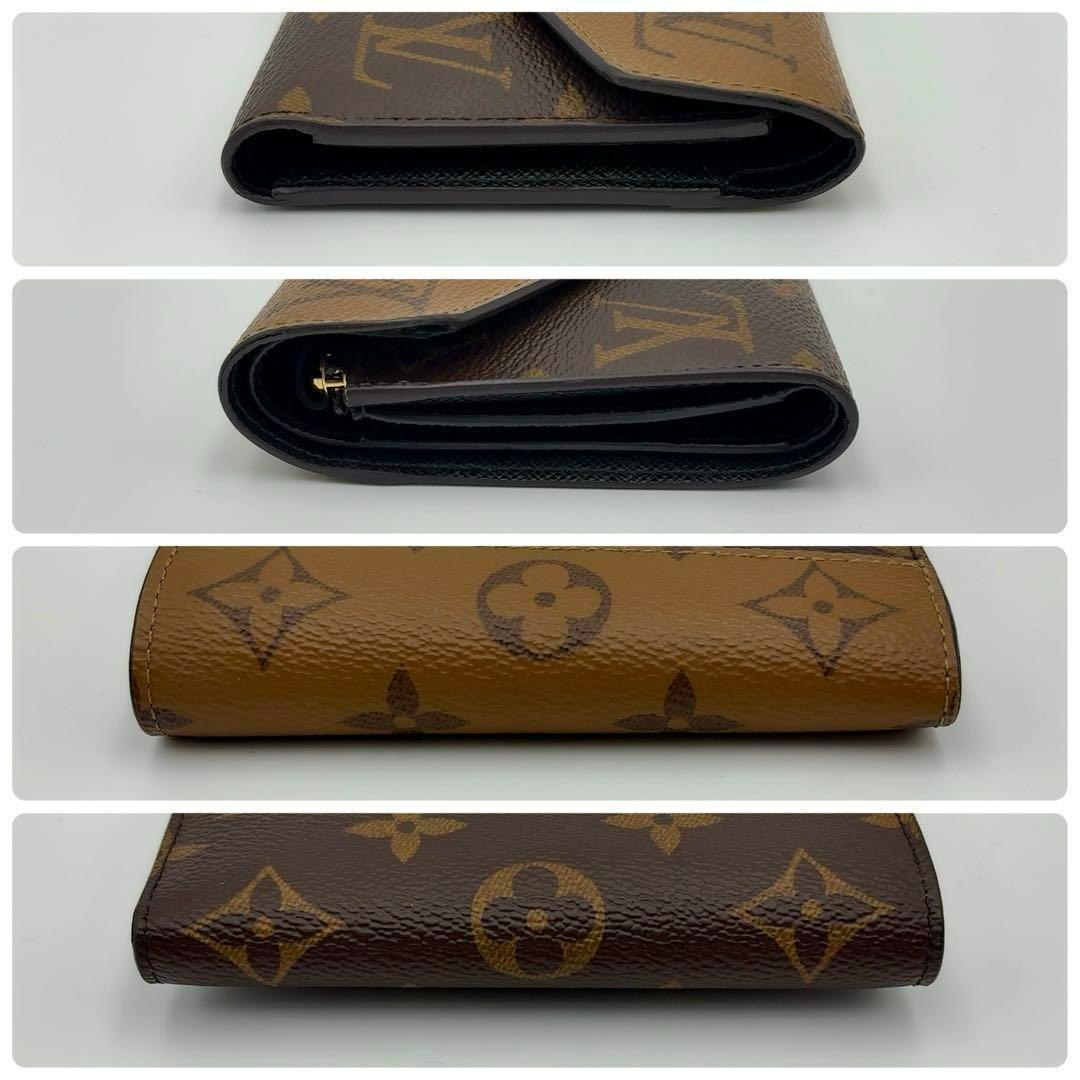 現行モデル★ルイヴィトン ヴィクトリーヌ モノグラムリバース 三つ折り財布