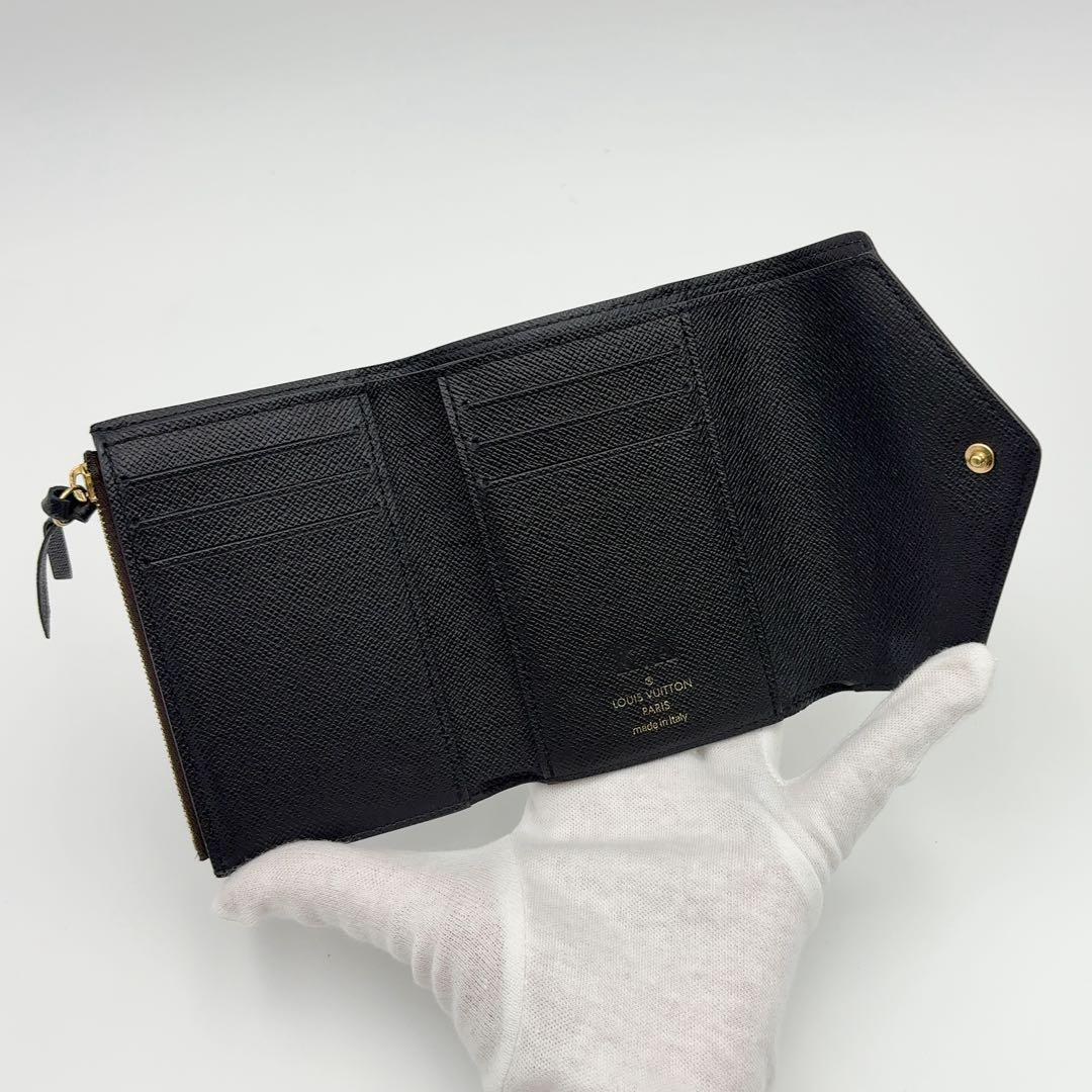 現行モデル★ルイヴィトン ヴィクトリーヌ モノグラムリバース 三つ折り財布