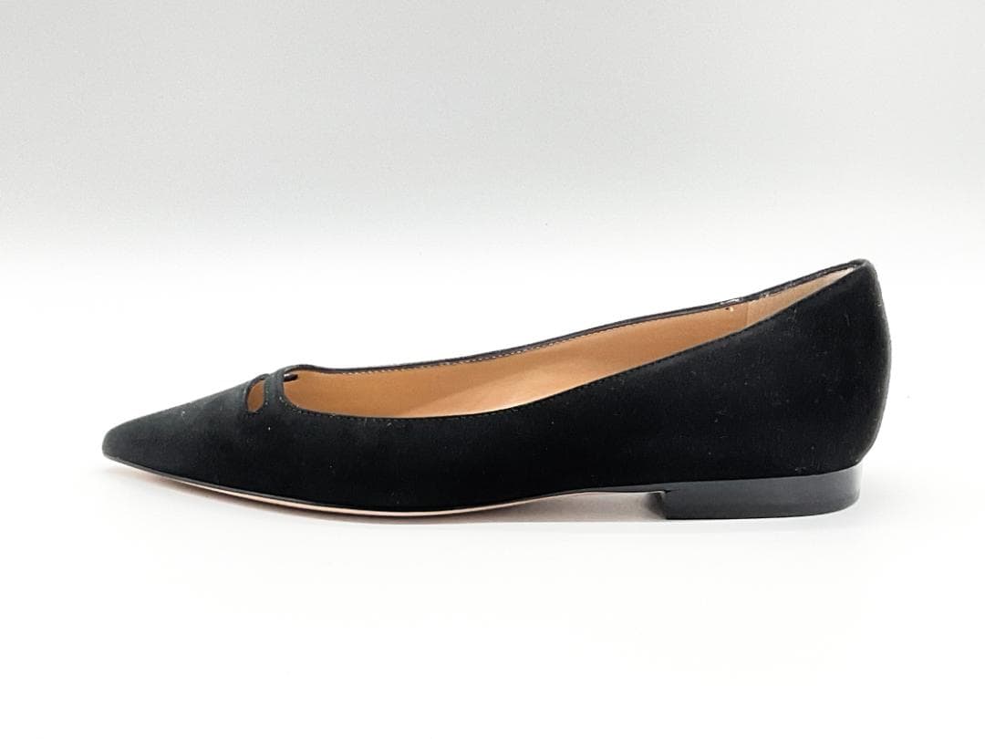 【新品】PELLICO スエードポインテッドトゥパンプス 35.5