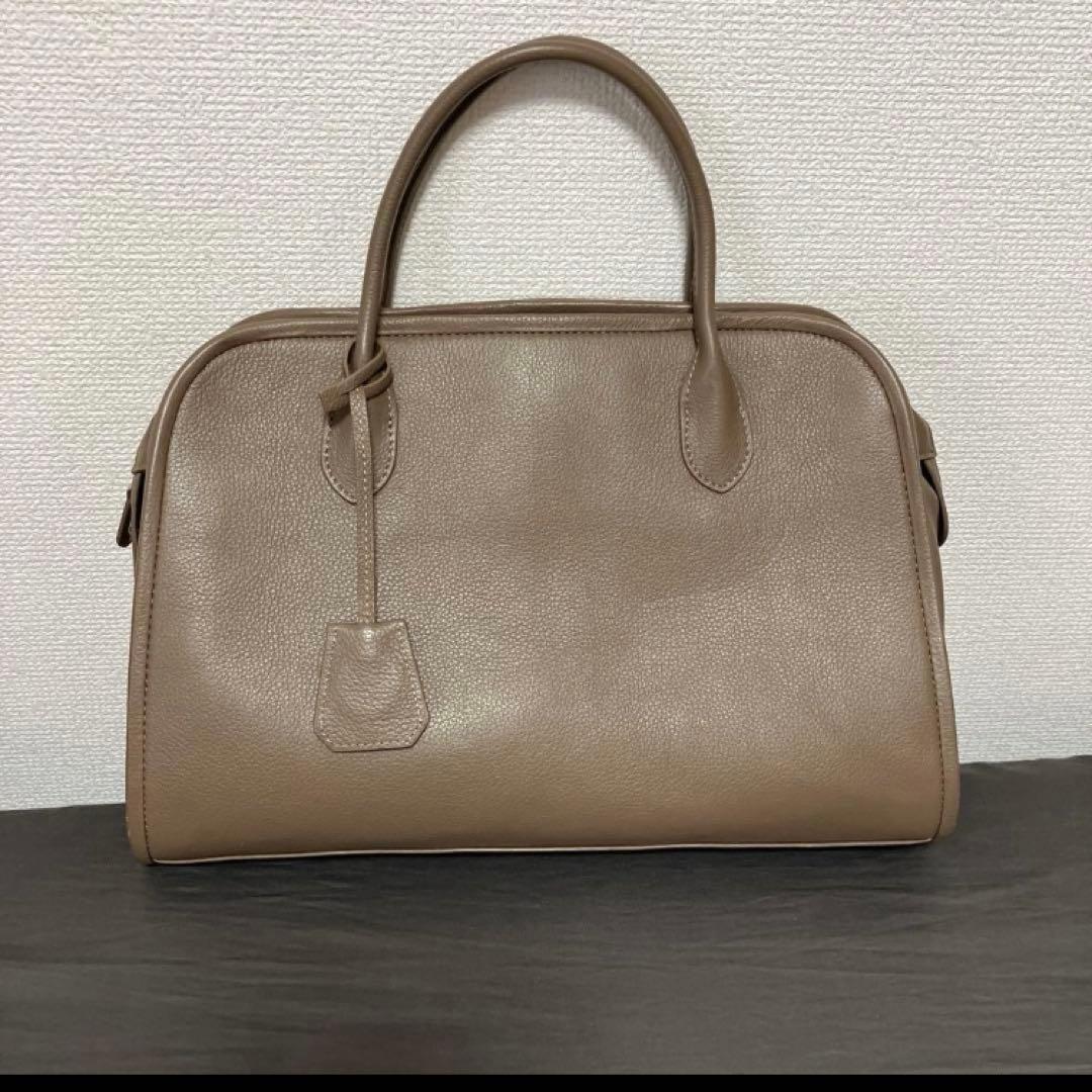 y【Hoaw.】Whim Gazette　ボストンバッグ　モカ