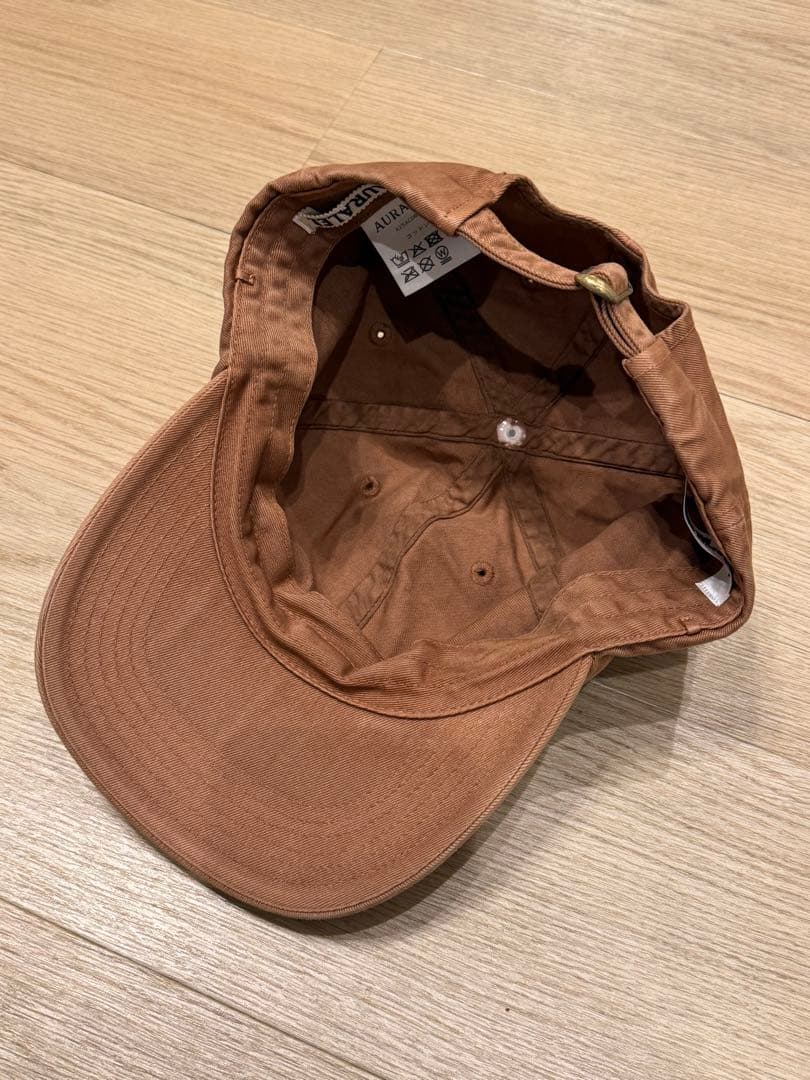 帽子 AURALEE KIJIMATAKAYUKI PRODUCT DYED CAP