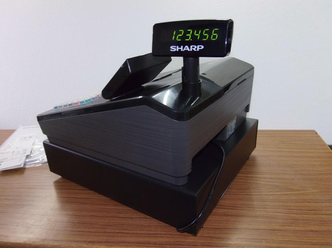 XE-A307 すぐ使える店名設定無料16部門シャープレジスター25040701