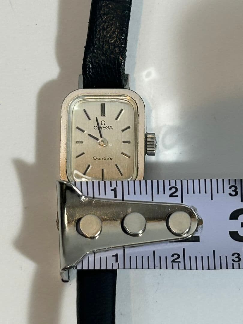 OMEGA Geneve 手巻き時計 スチールバック