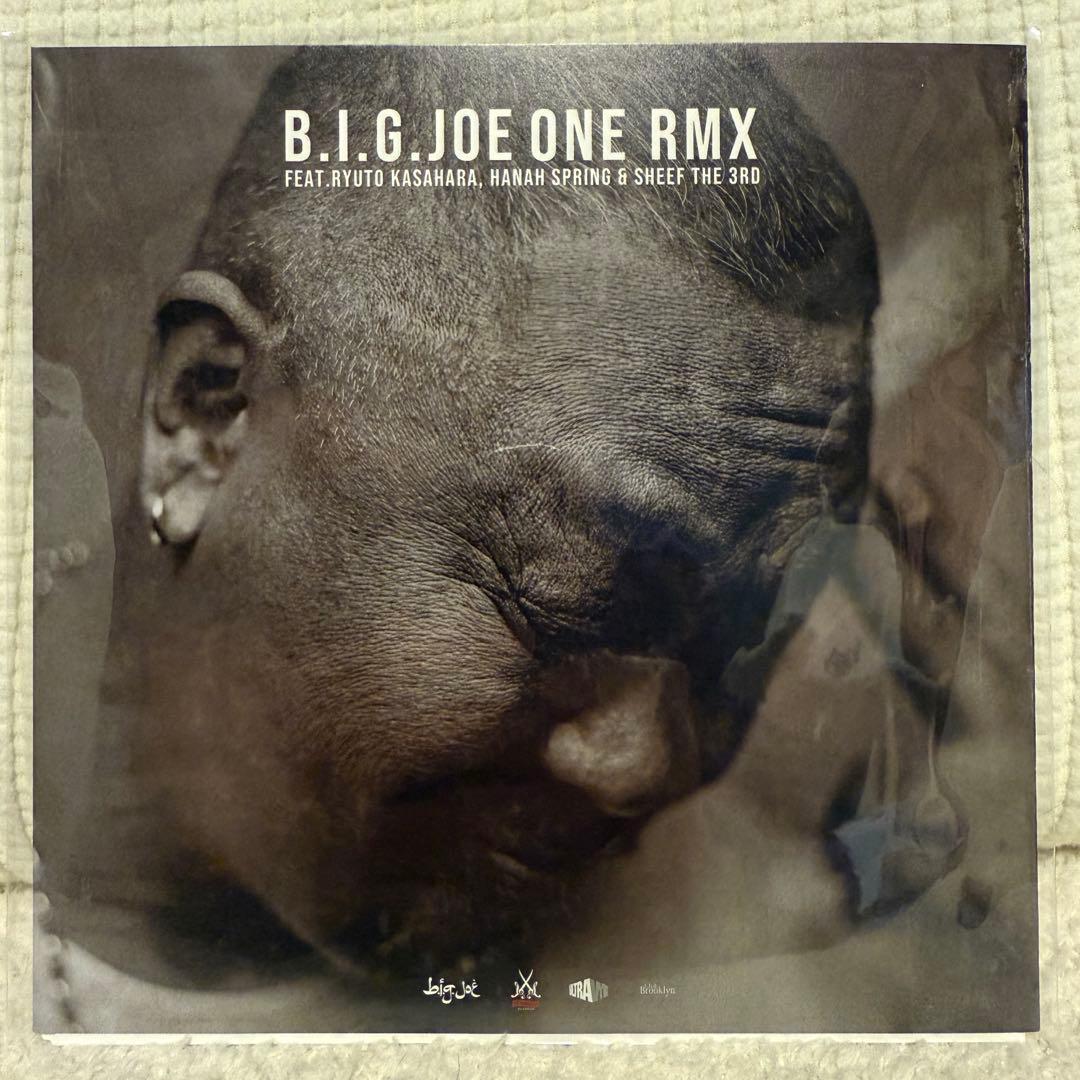 B.I.G. JOE ONE RMX 7インチ　シングルレコード
