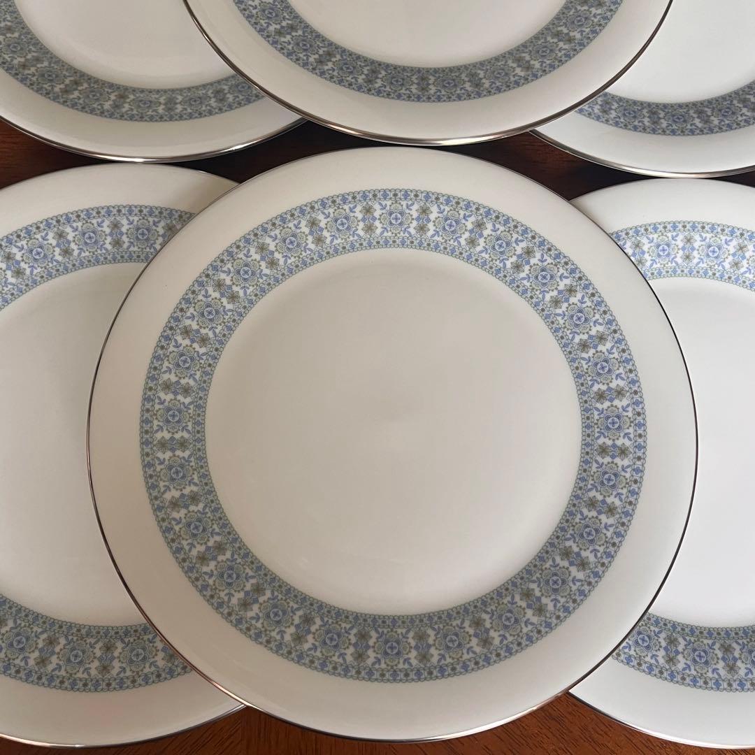 ロイヤルドルトン★カウンターポイント★デザート皿　6枚