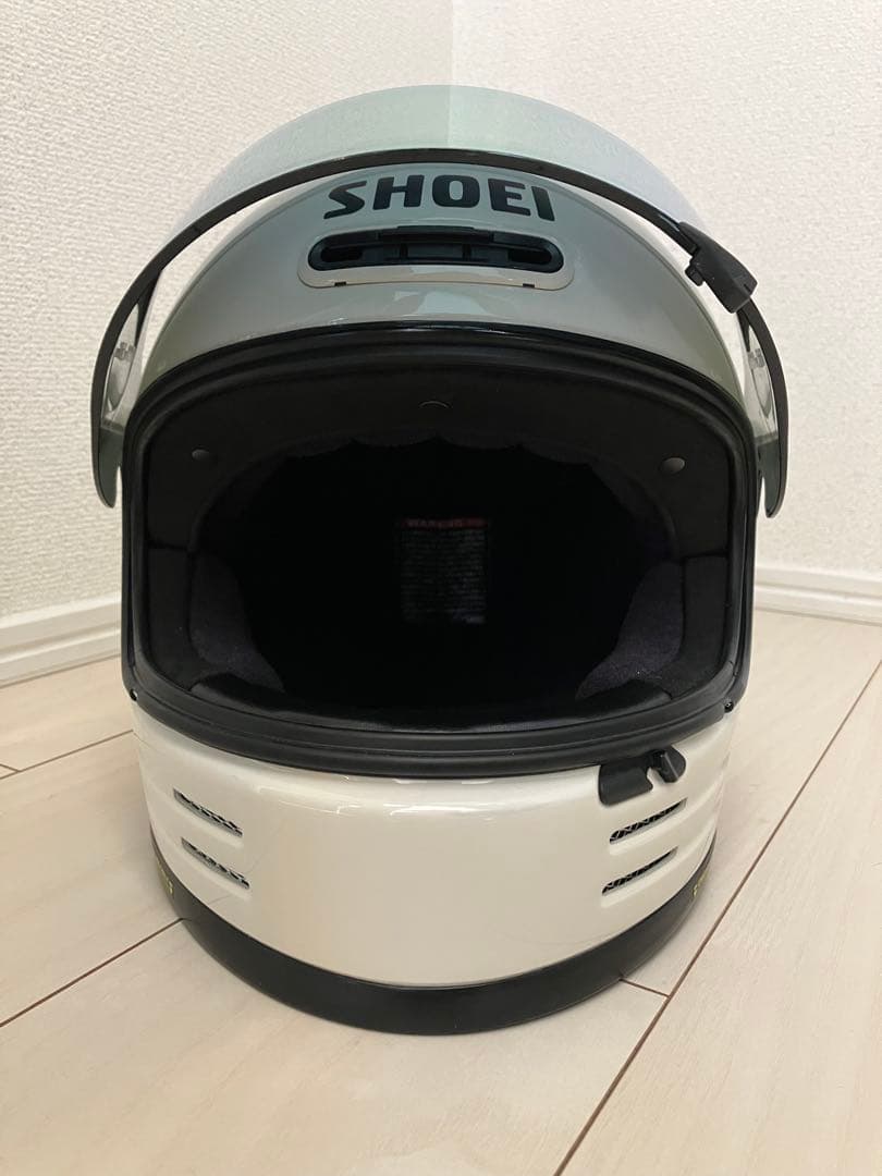 美品‼️SHOEI白Lサイズ　フルフェイスヘルメット