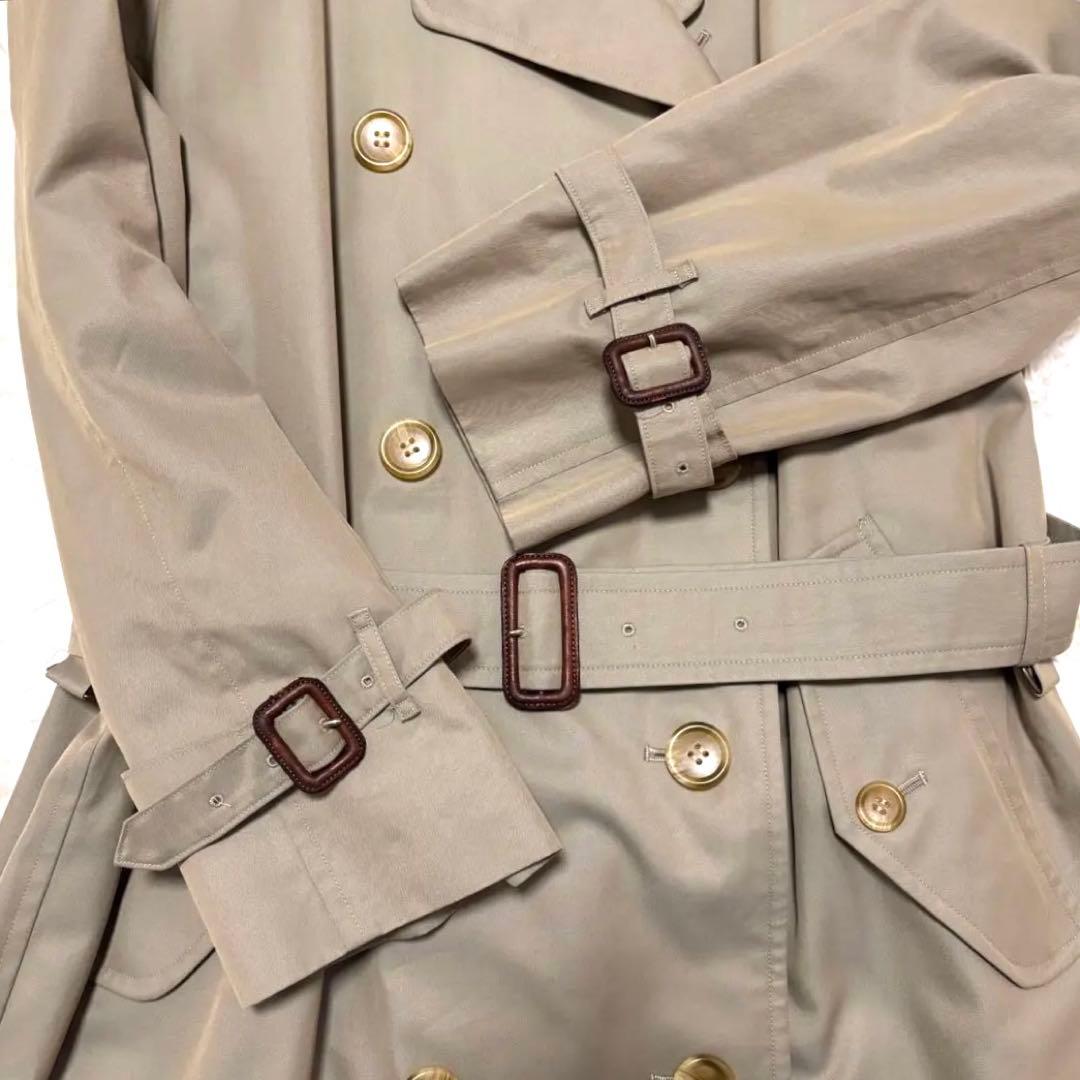 バーバリー　トレンチコート　ノバチェック　マキシ丈　ベージュ　11号　白タグ