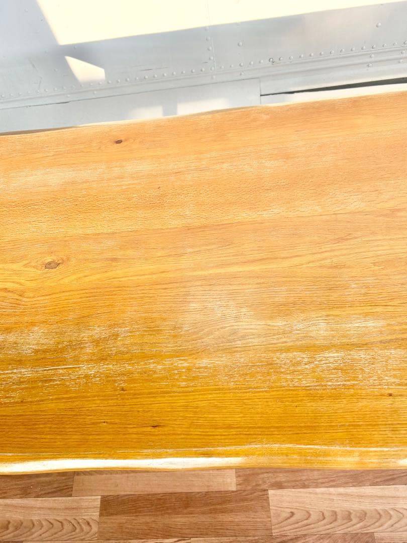 662 ダイニング　テーブル ナチュラル 天然木　無垢 カントリー フジシ　a