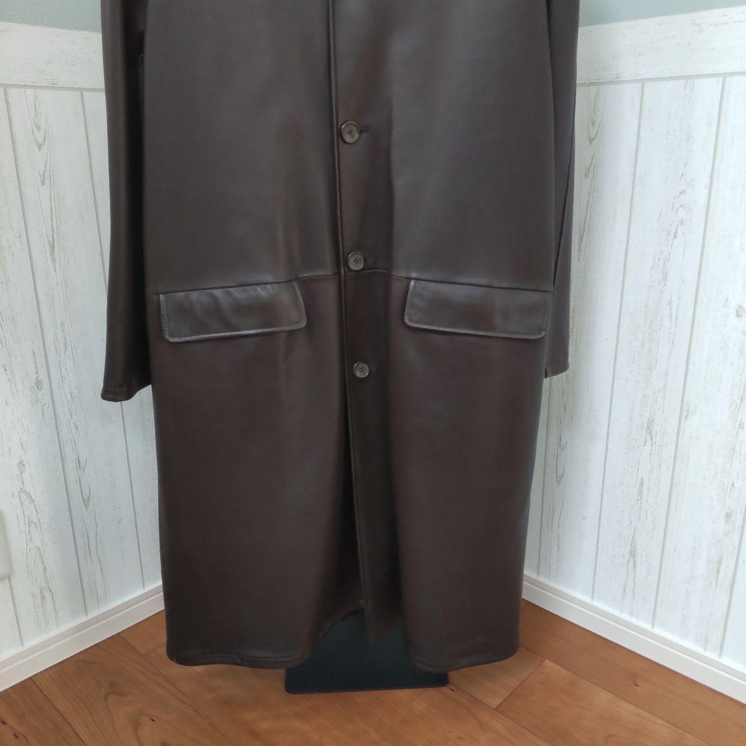 エルメネジルドゼニア レザーコート