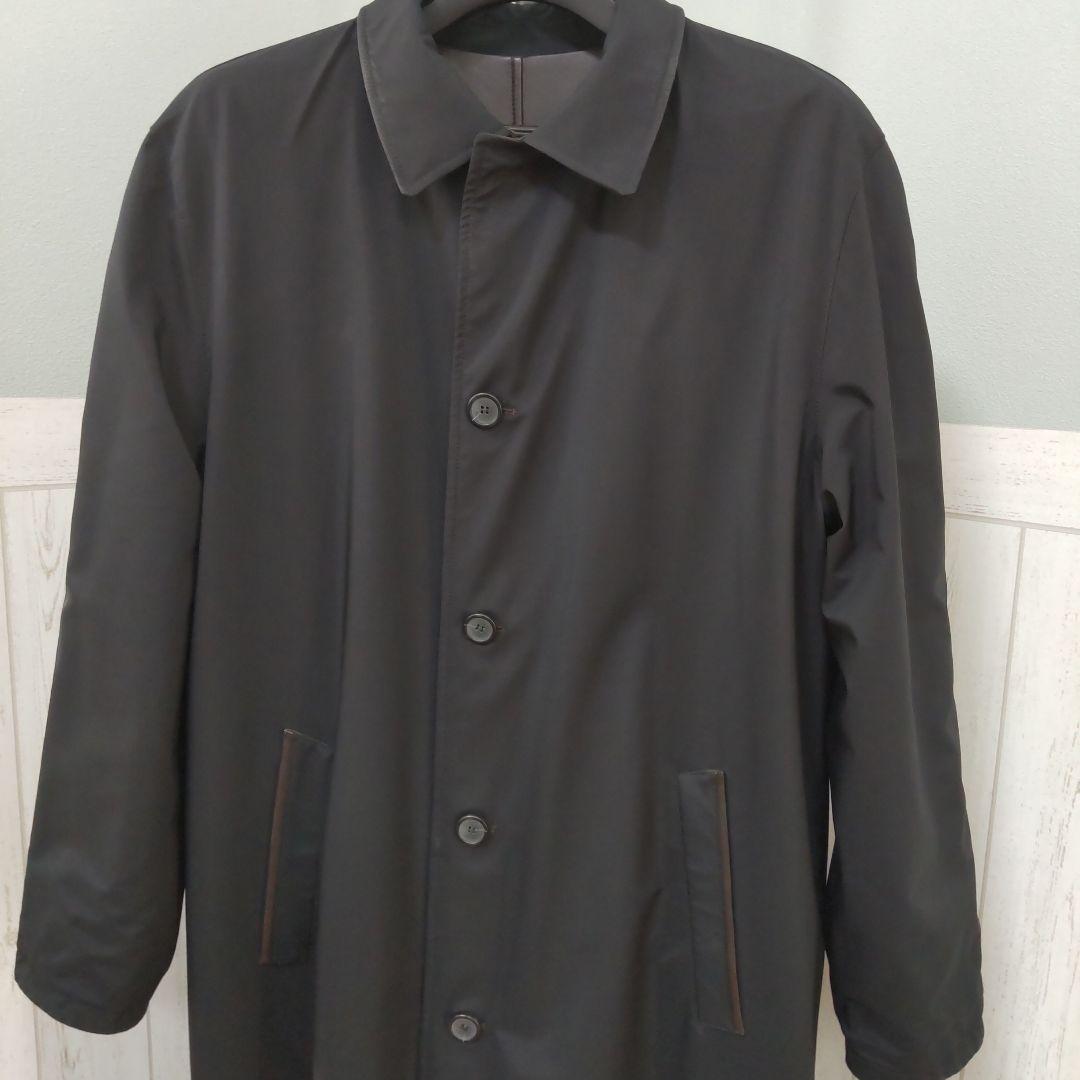 エルメネジルドゼニア レザーコート