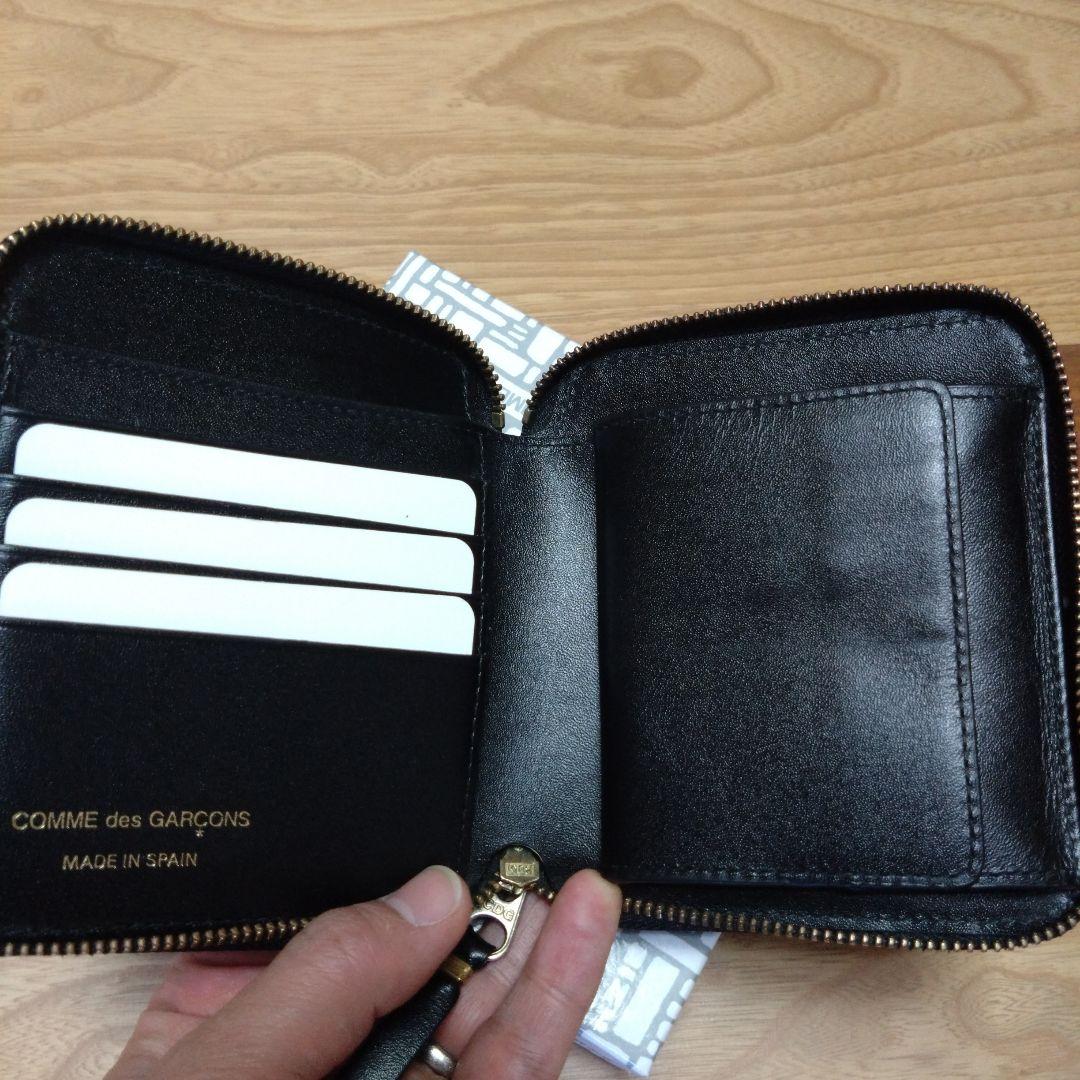 ウォレット コム デ ギャルソン black SA2100　値下げ交渉不可
