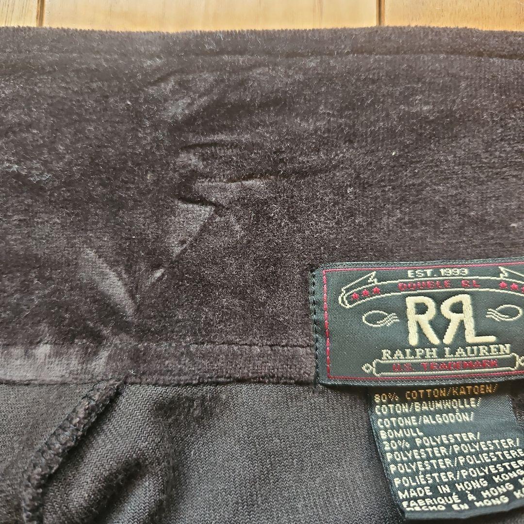 RRL DOUBLE RL 長袖ポロシャツ S