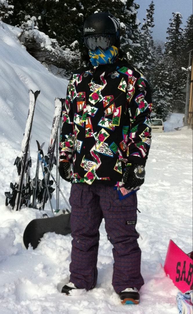 INHABITANT スノーボードウェア上下セット