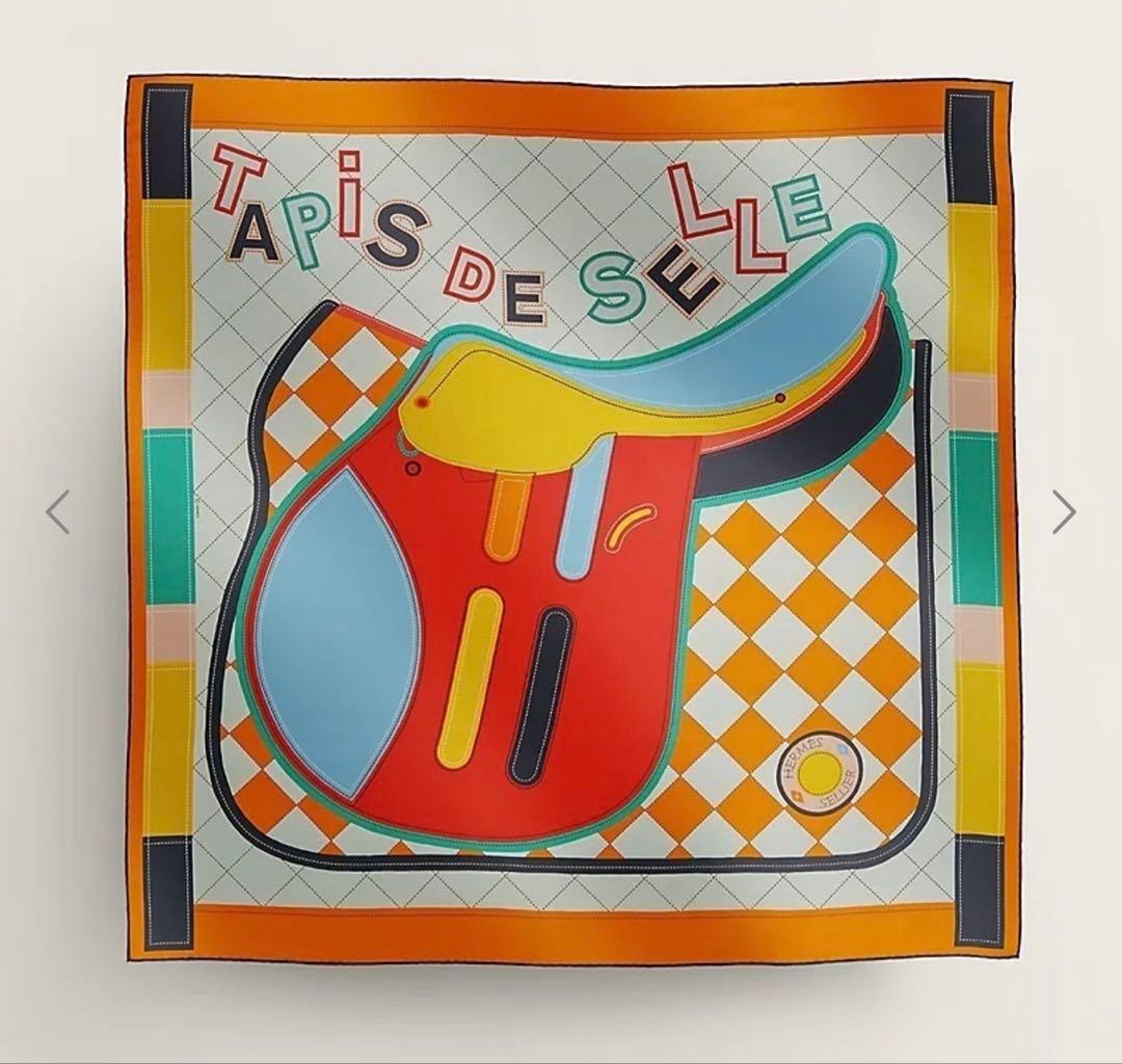 極美品　HERMES エルメス　スカーフ　カレ　90