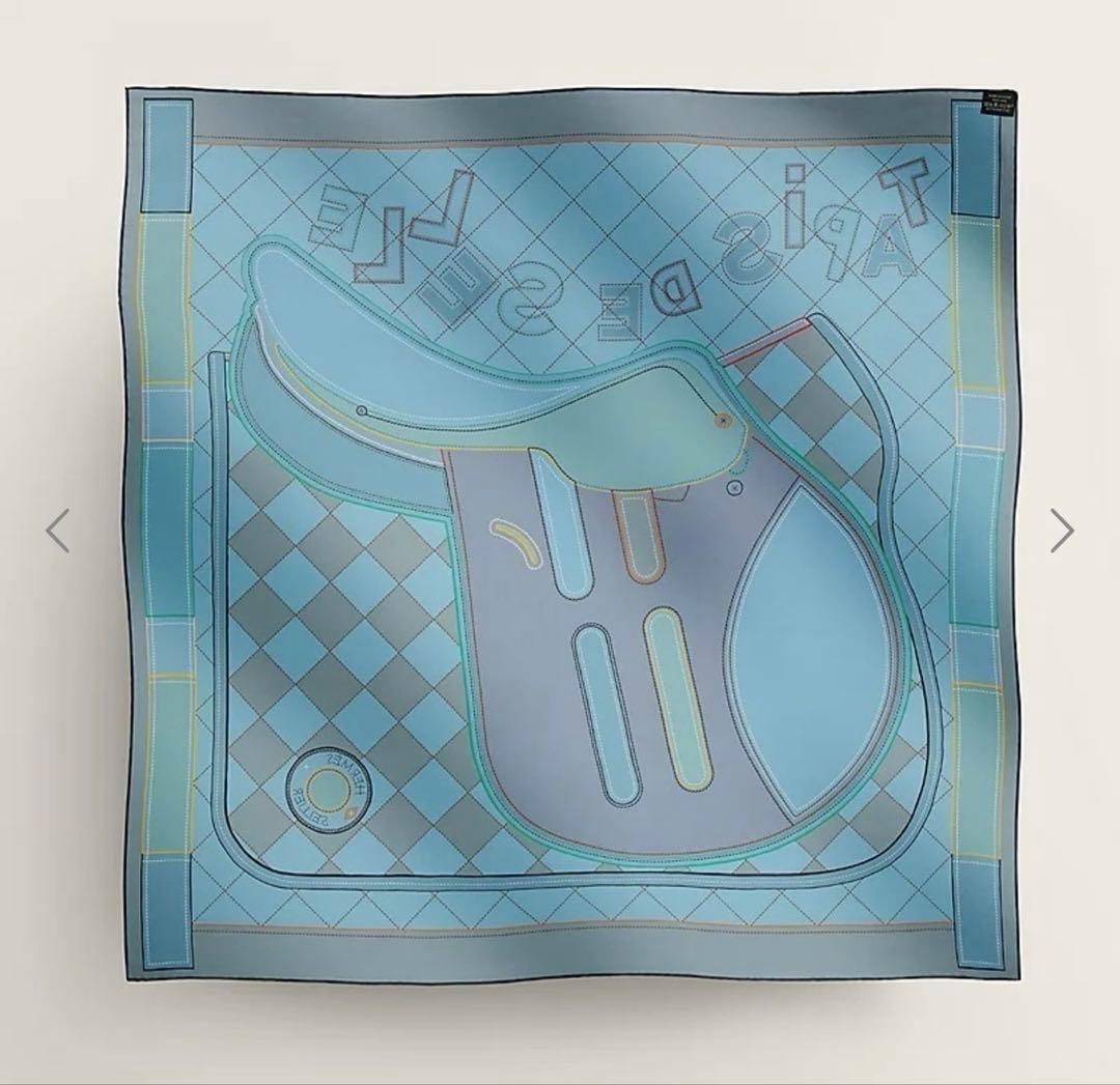 極美品　HERMES エルメス　スカーフ　カレ　90