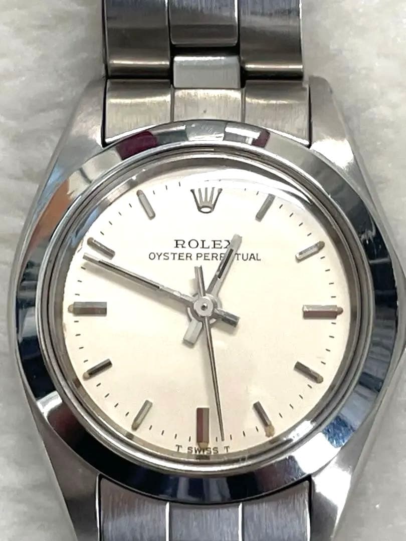 慎之介❗️ROLEXレディース自動巻オイスターパーペチュアル6718良好稼働