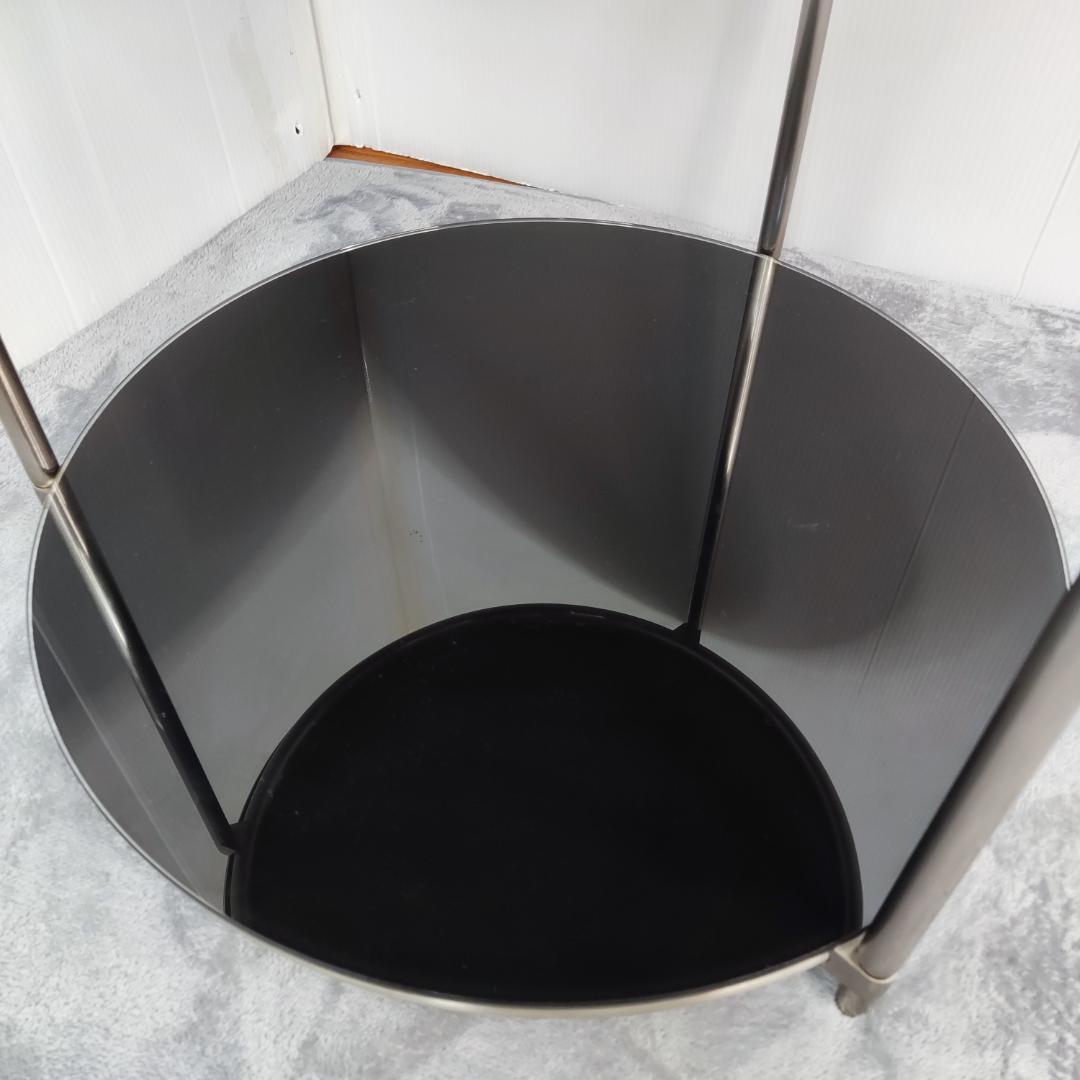 希少　IKEA STRIND キャスター無　サイドテーブル　黒