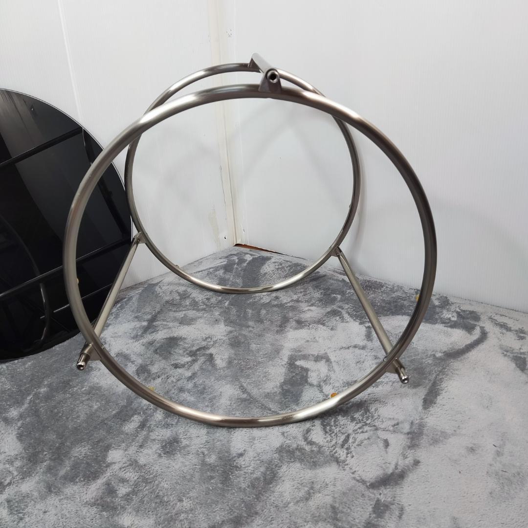 希少　IKEA STRIND キャスター無　サイドテーブル　黒