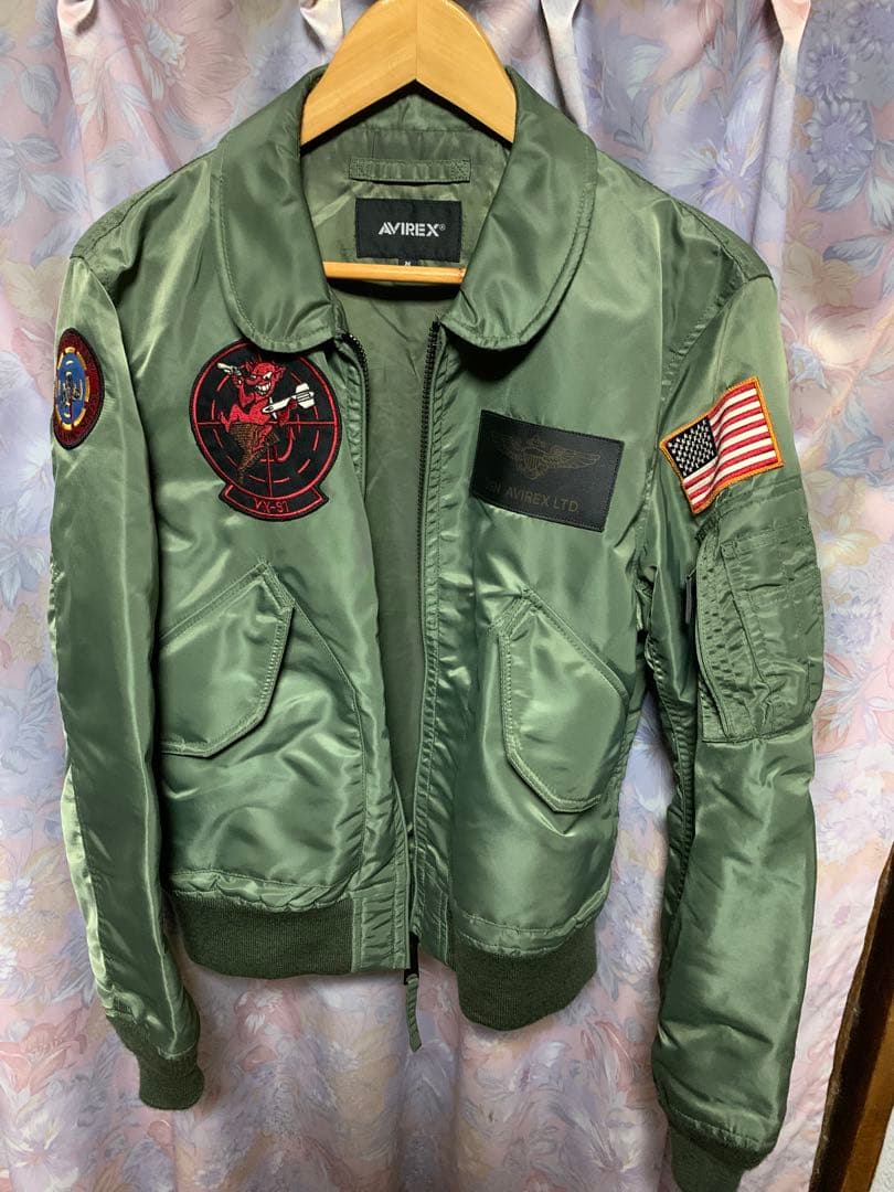 ト*ラ様 アヴィレックス　MA-1フライトジャケット トップガンマーベリック