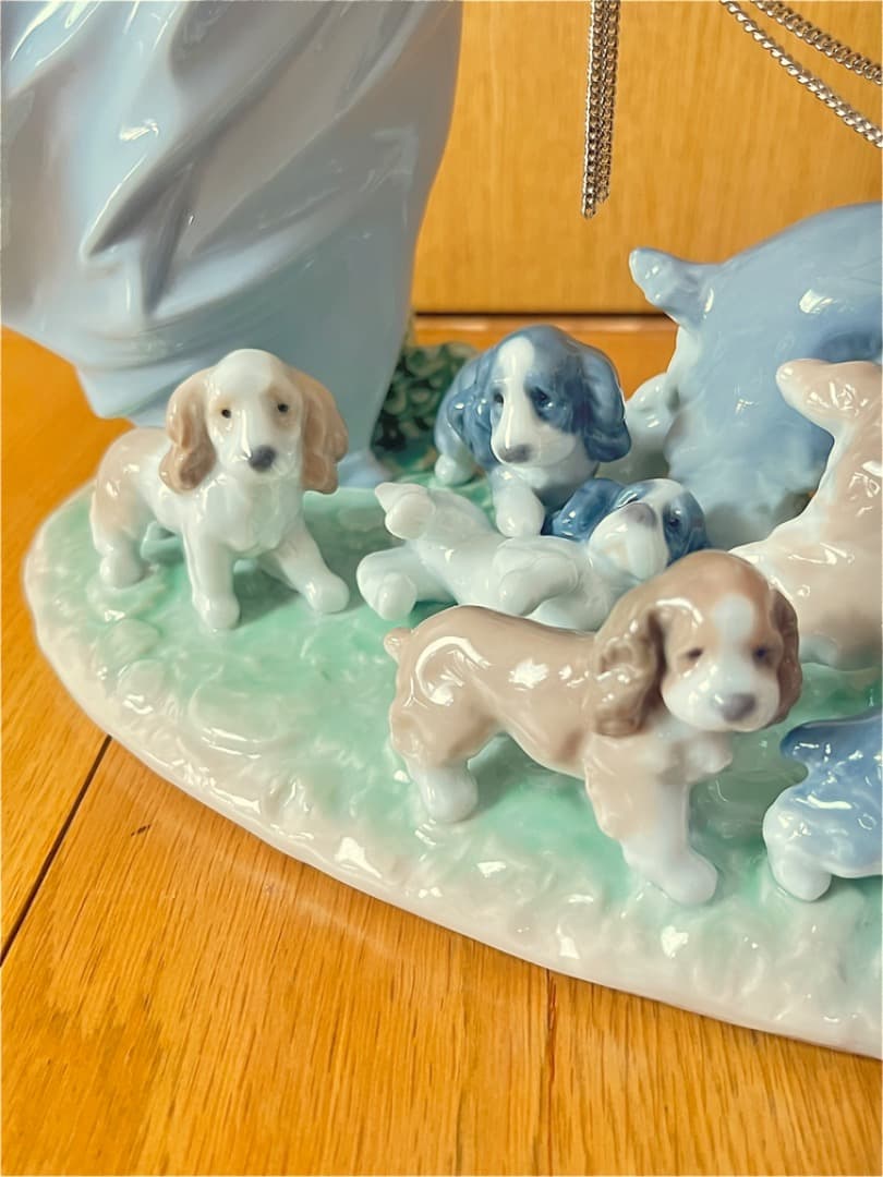 リヤドロ [仔犬たちの行進] 無疵 共箱 LLADRO プリビレッジ