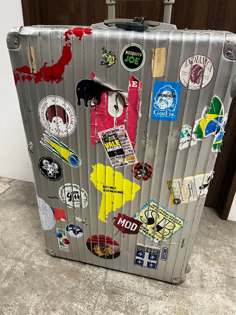 RIMOWA(リモワ)/キャリーケース/ヴィンテージ/ジャンク/おまけ付き