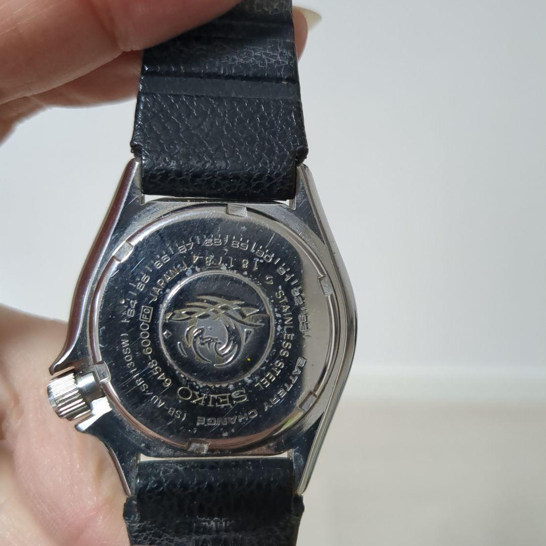 セイコー　ヴィンテージクォーツダイバーズウォッチ　6458-6000