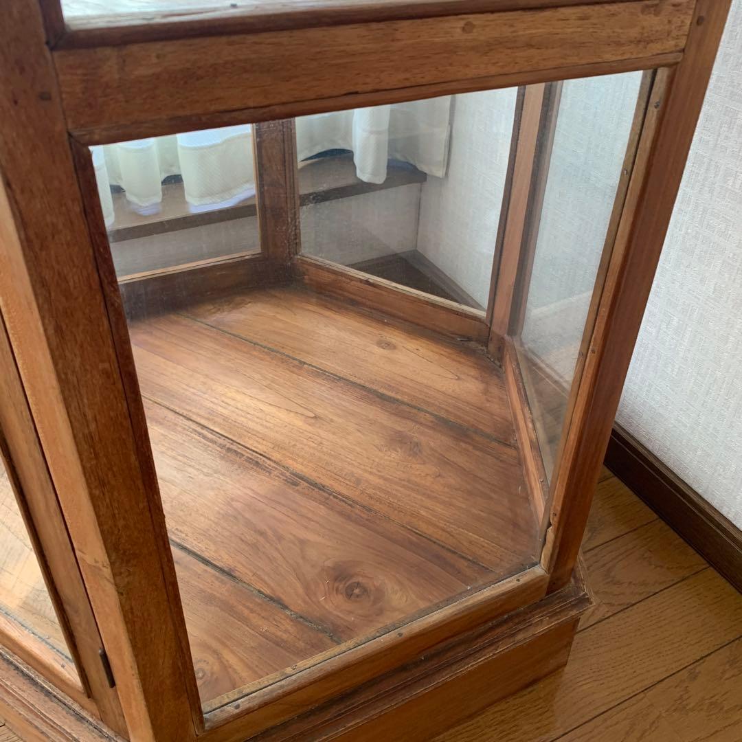 六角　ディスプレイケース　アジアンテイスト